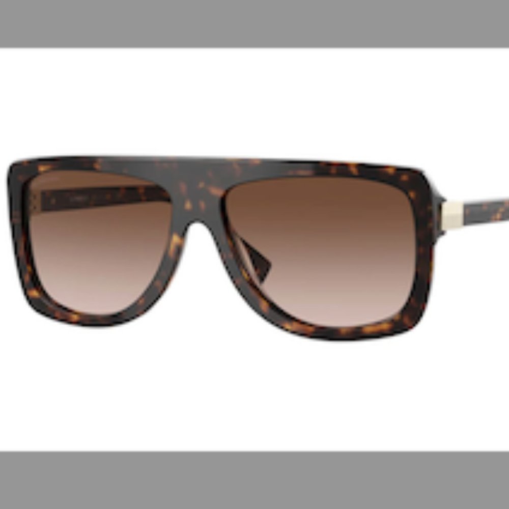 NWT! Burberry Joan Brown Gradient Square Ladies Sunglasses